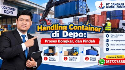 Handling Container di Depo Proses Bongkar, dan Pindah