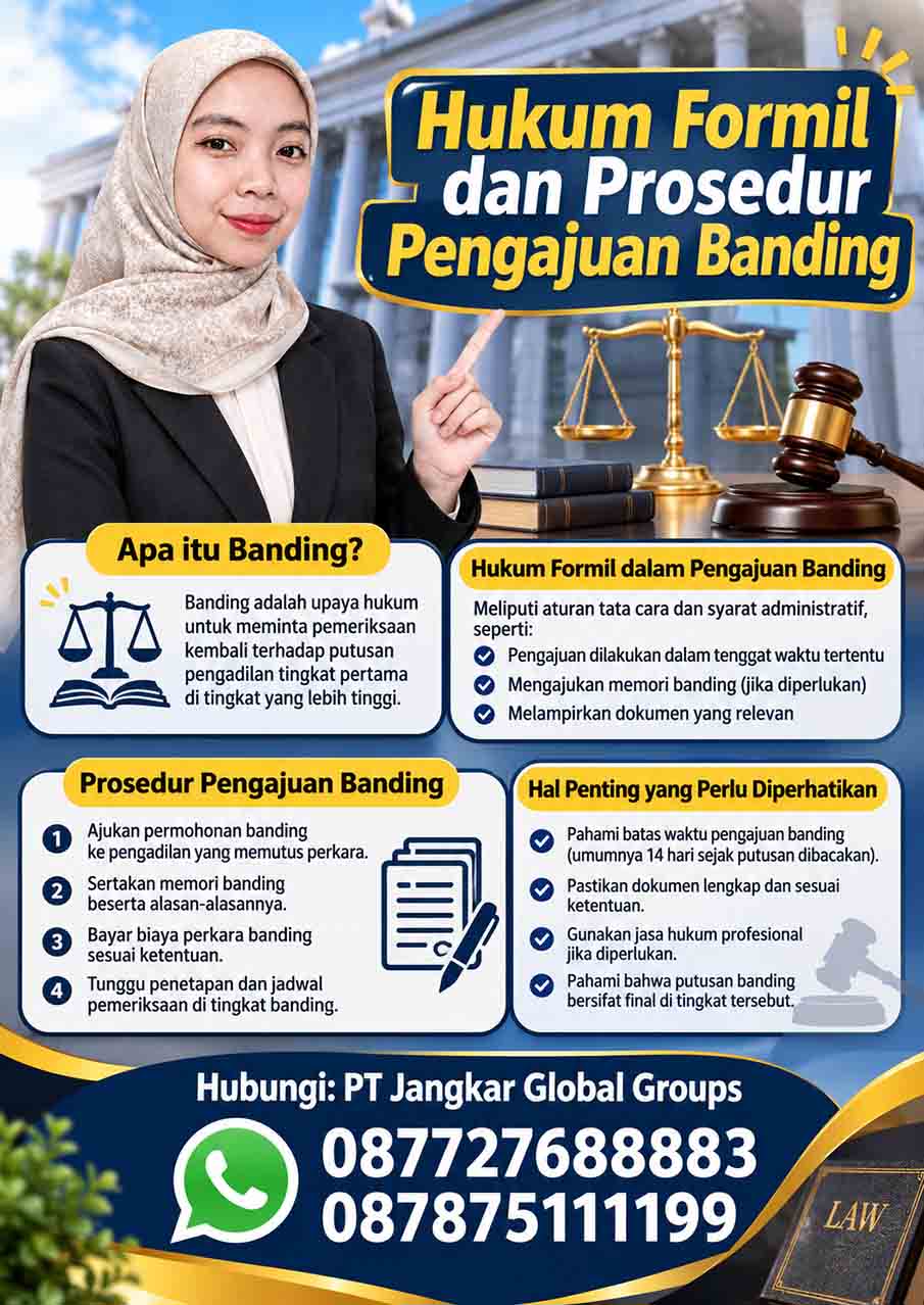 Hukum Formil dan Prosedur Pengajuan Banding Hukum Formil dan Prosedur Pengajuan Banding