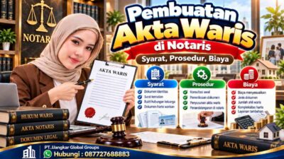 Infografik Layanan Akta Waris Notaris
