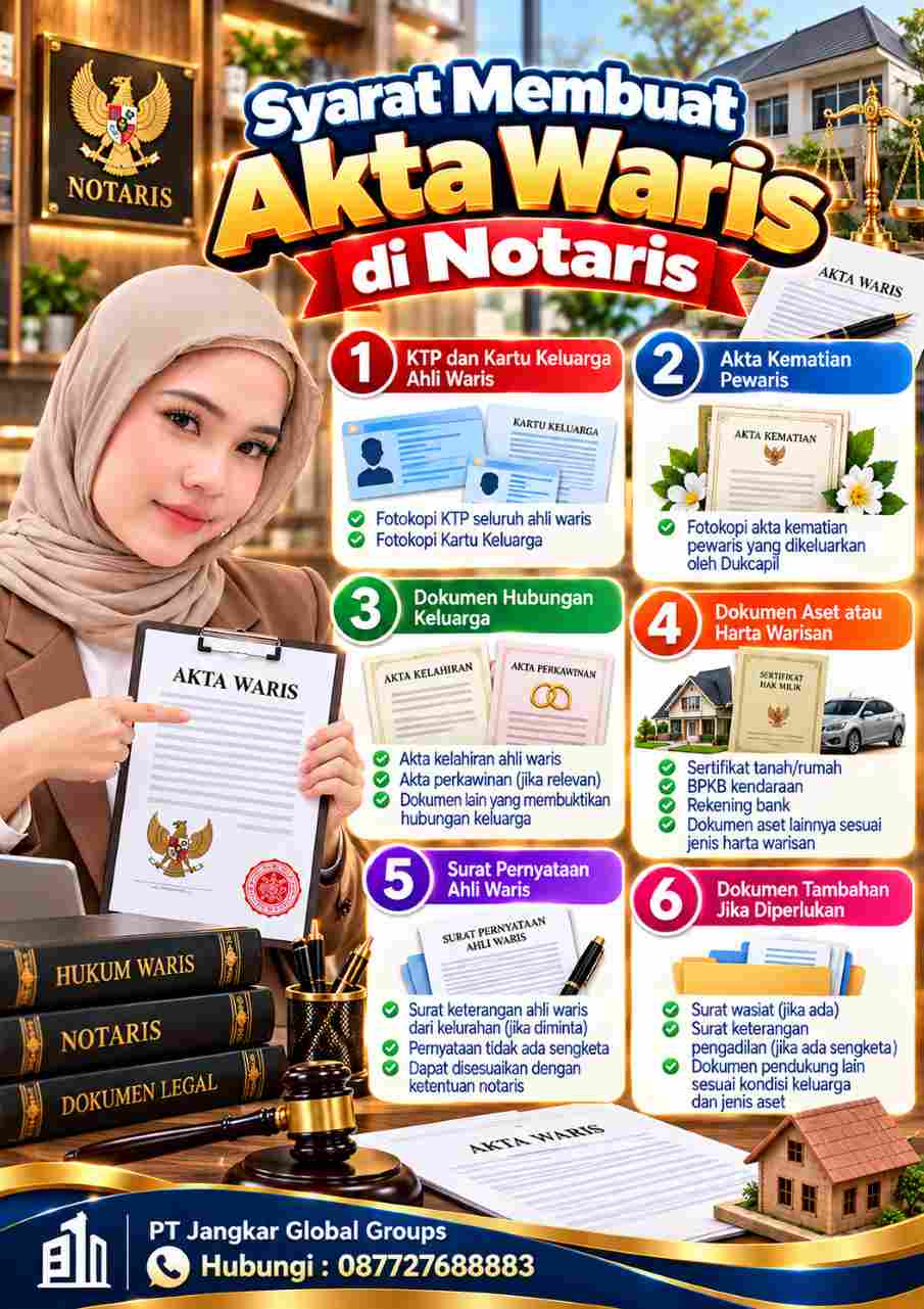 Infografis Syarat Akta Waris di Notaris (1)
