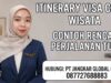 Itinerary Visa China Wisata Contoh Rencana Perjalanan Turis
