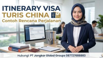 Itinerary Visa Turis China Contoh Rencana Perjalanan