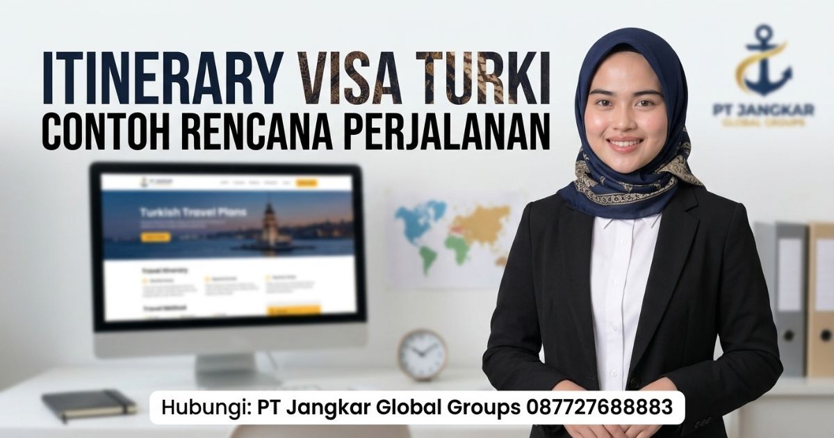 Itinerary Visa Turki Contoh Rencana Perjalanan