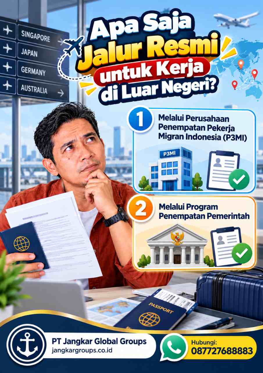 Jalur Resmi Kerja di Luar Negeri