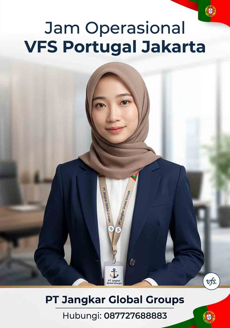 Jam Operasional VFS Portugal Jakarta