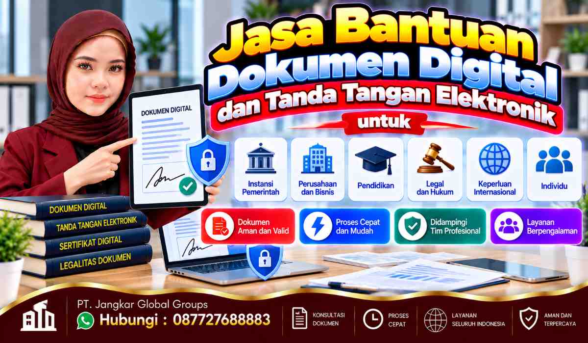 Jasa Dokumen Digital Profesional