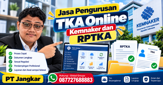 Jasa Pengurusan TKA Online Kemnaker dan RPTKA Perusahaan