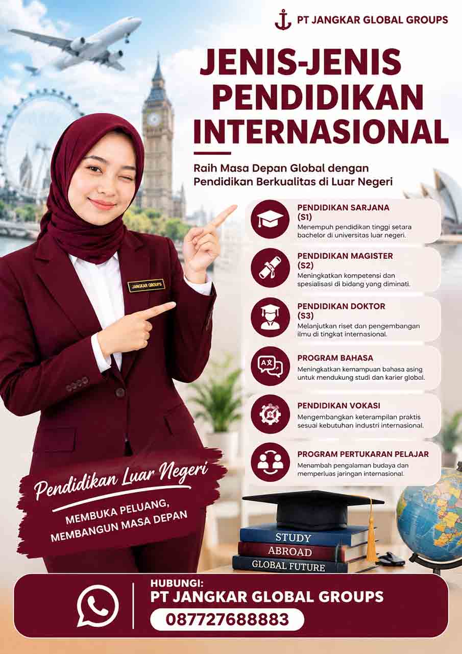 Jenis-Jenis Pendidikan Internasional