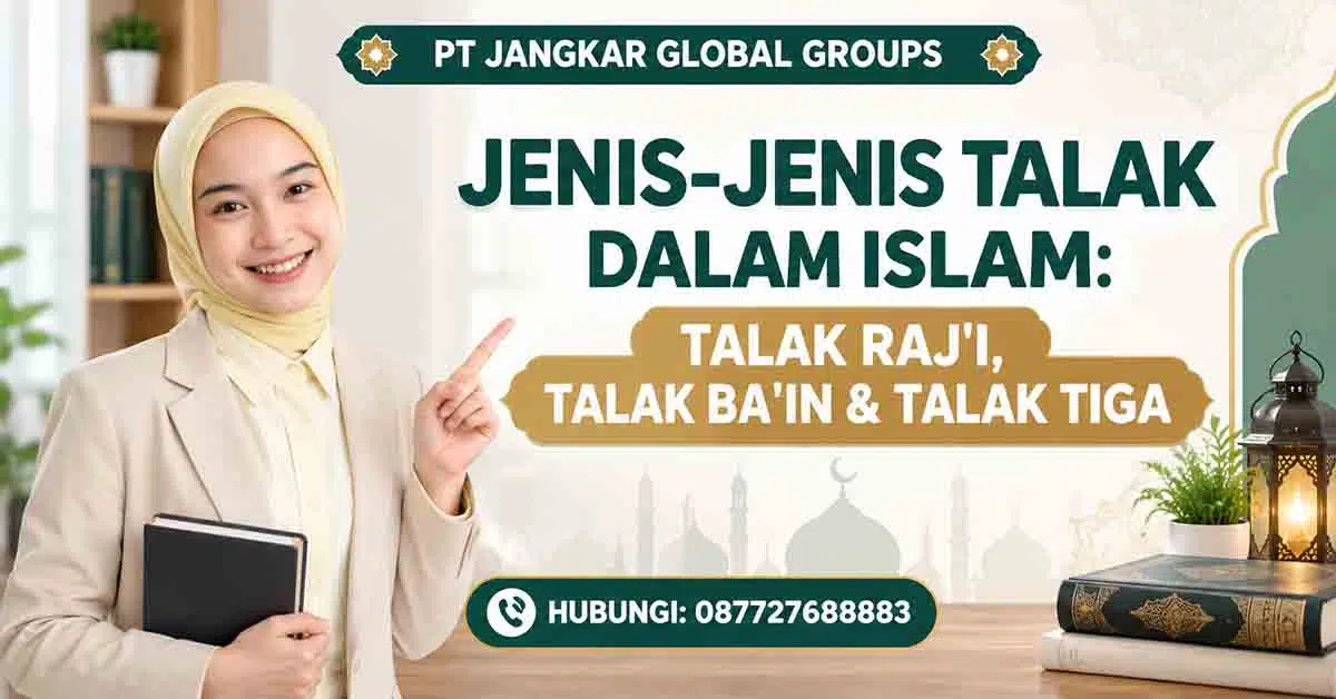 Jenis-Jenis Talak dalam Islam: Talak Raj'i, Talak Ba'in & Talak Tiga
