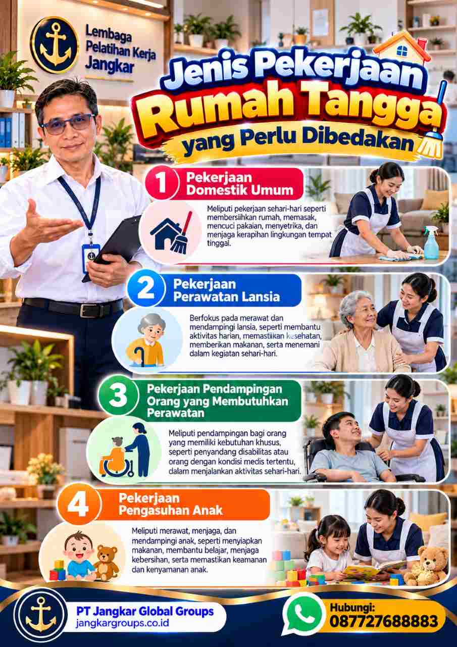 Jenis Pekerjaan Rumah Tangga Taiwan