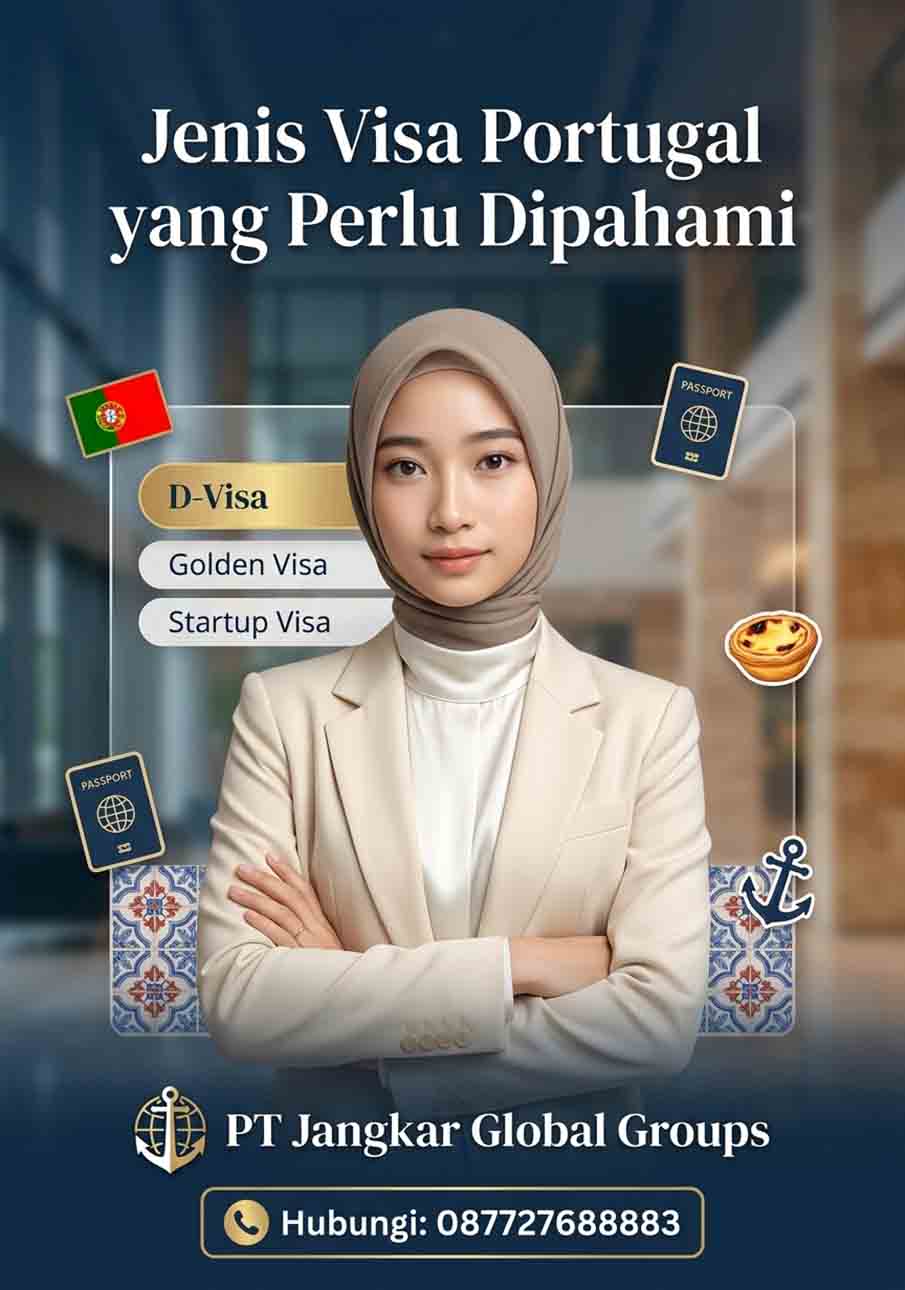 Jenis Visa Portugal yang Perlu Dipahami