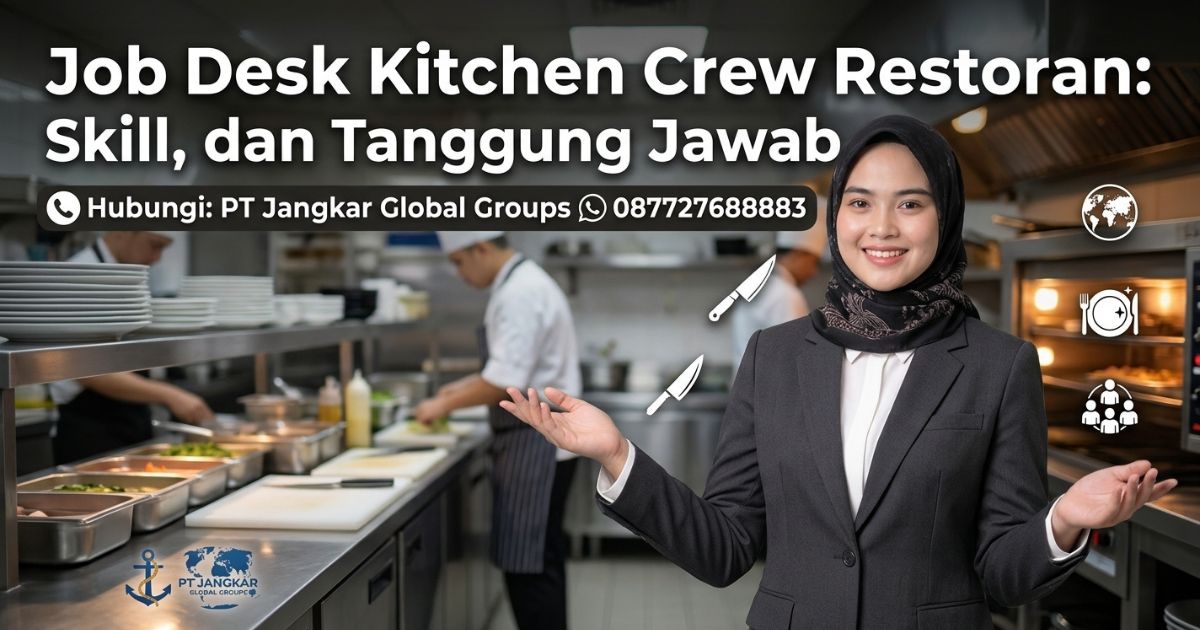 Job Desk Kitchen Crew Restoran Skill, dan Tanggung Jawab