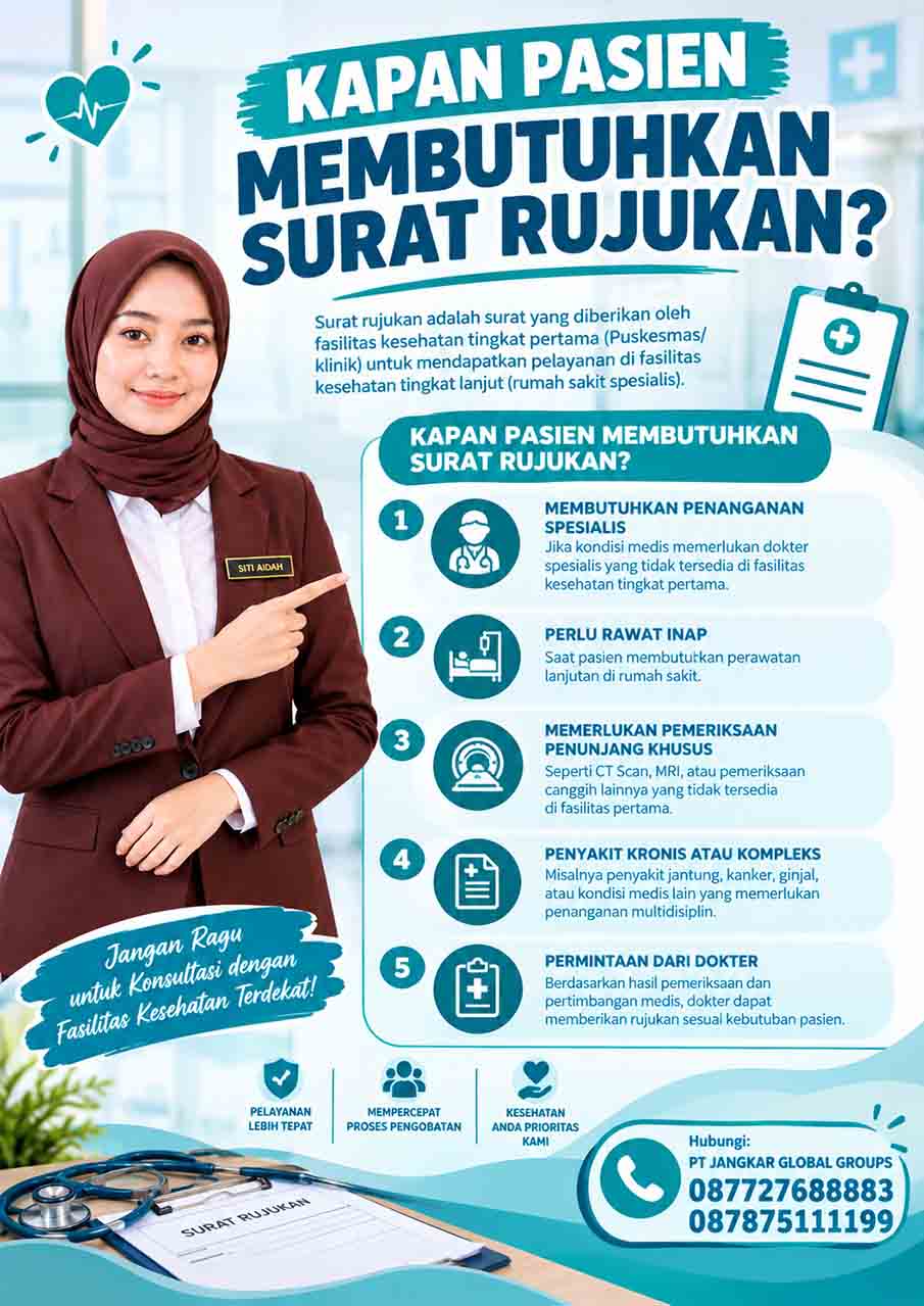 Kapan Pasien Membutuhkan Surat Rujukan
