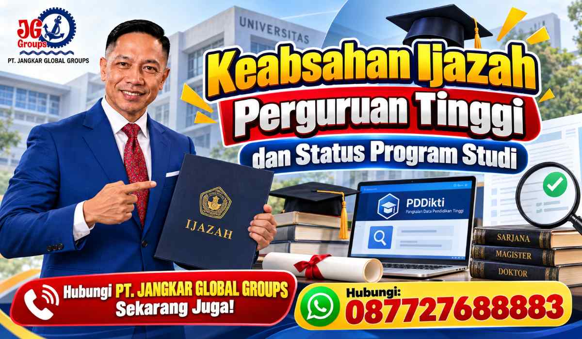Keabsahan Ijazah Perguruan Tinggi dan Status Program Studi