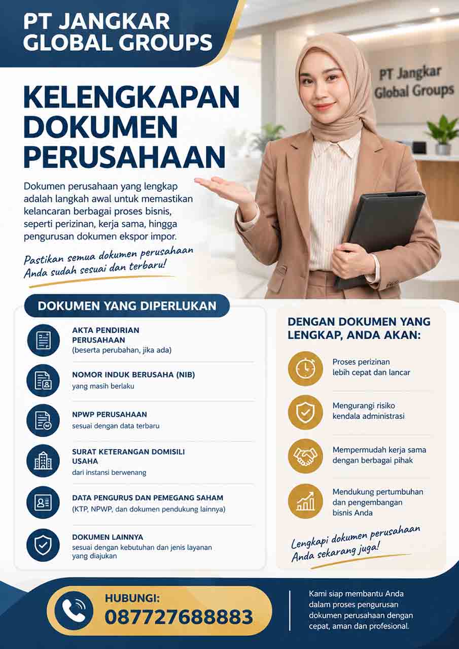 Kelengkapan Dokumen Perusahaan