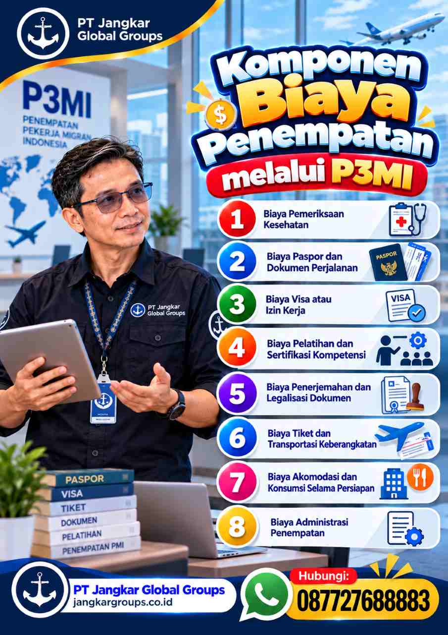 Komponen Biaya Penempatan PMI