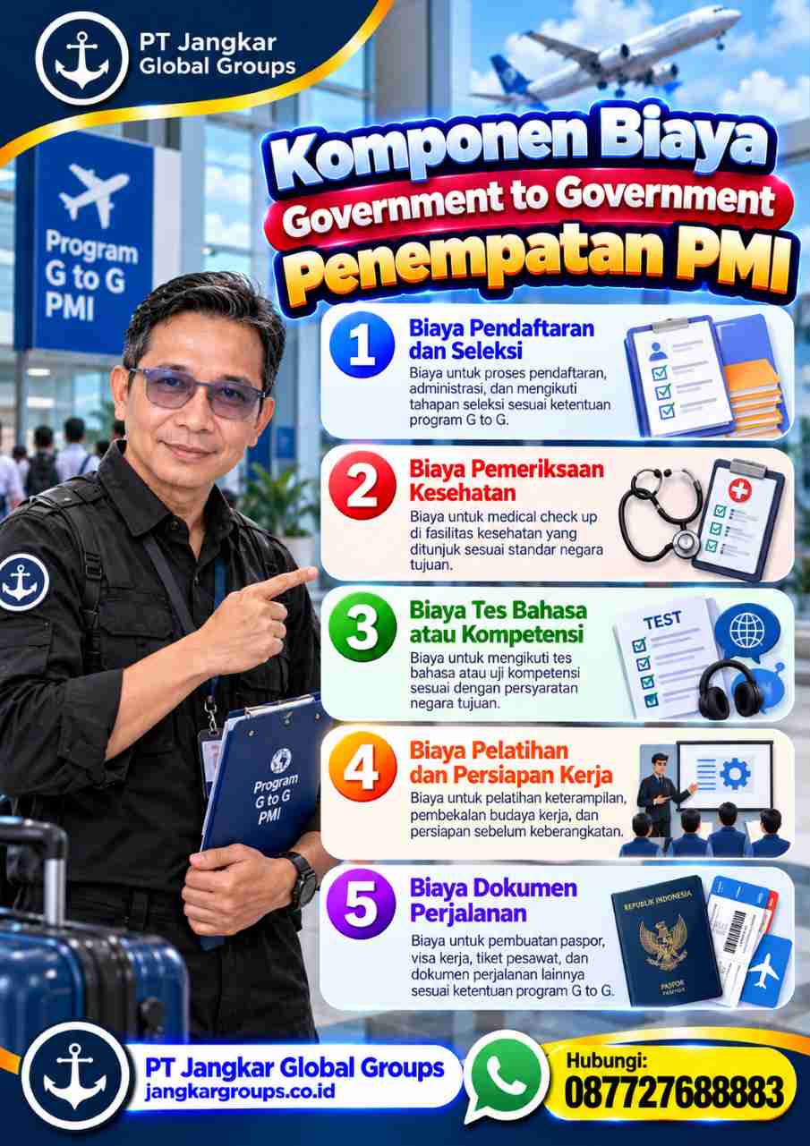 Komponen Biaya Penempatan PMI
