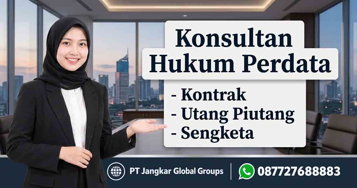 Konsultan Hukum Perdata Kontrak, Utang Piutang, dan Sengketa