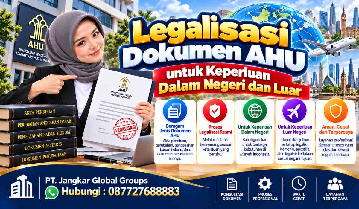 Legalisasi Dokumen AHU