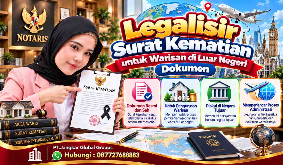 Legalisasi Surat Kematian Internasional