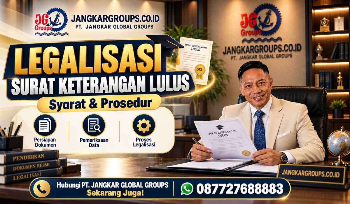 Legalisasi Surat Keterangan Lulus Syarat, Prosedur