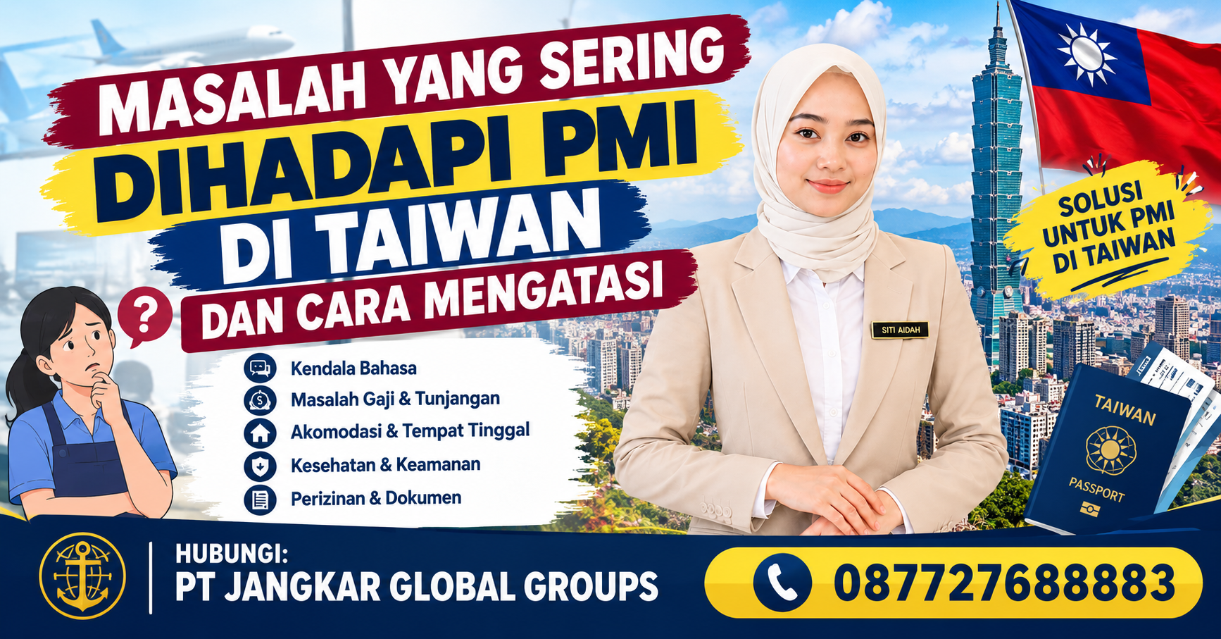 Masalah PMI di Taiwan dan Solusinya
