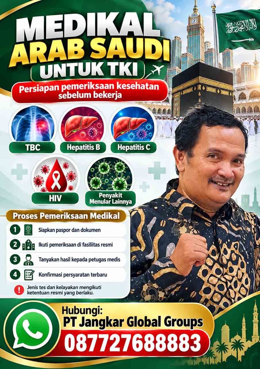 Medikal Arab Saudi untuk TKI