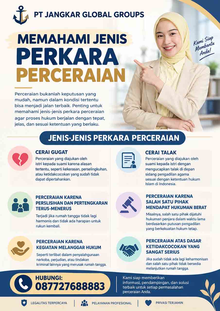 Memahami Jenis Perkara Perceraian