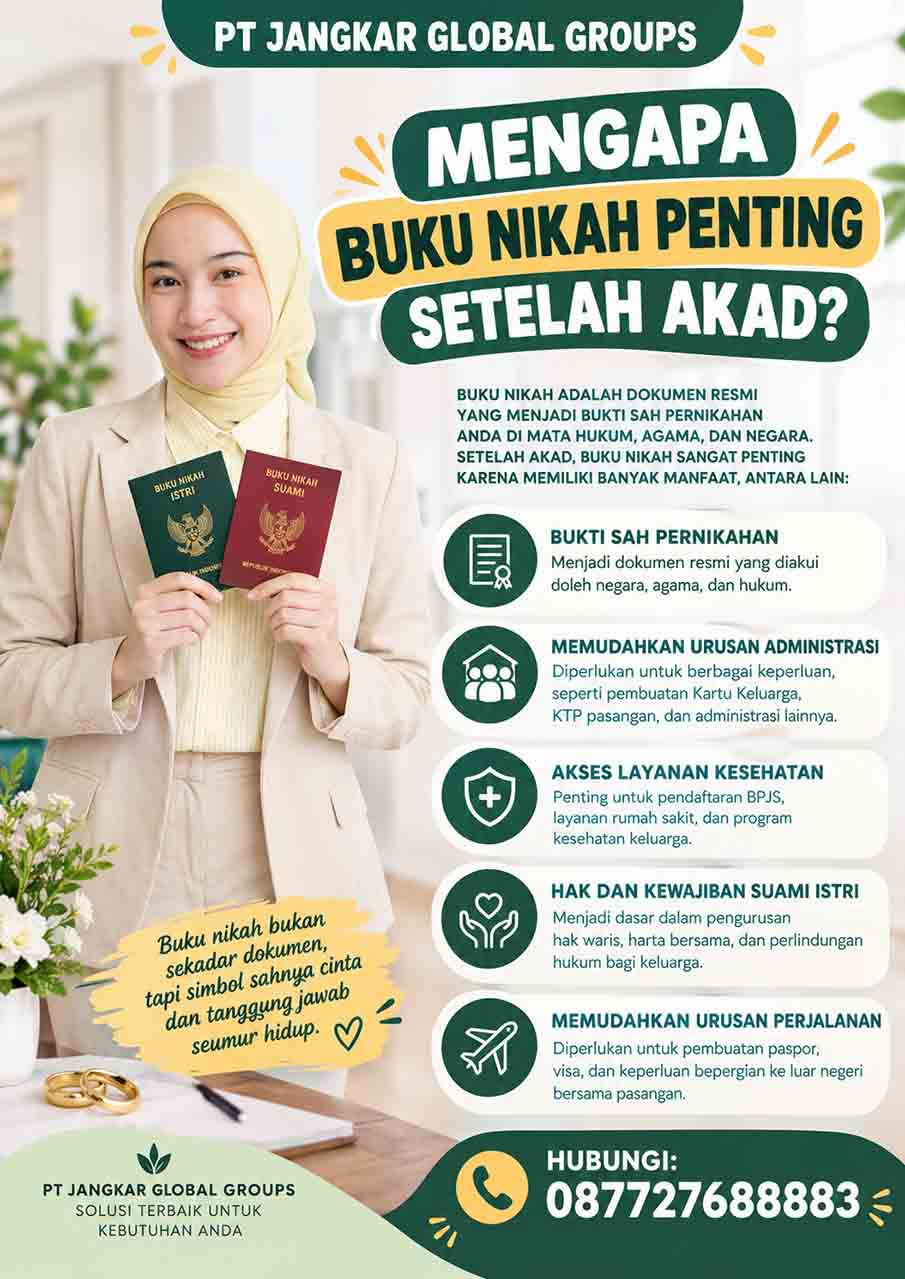 Mengapa Buku Nikah Penting Setelah Akad?
