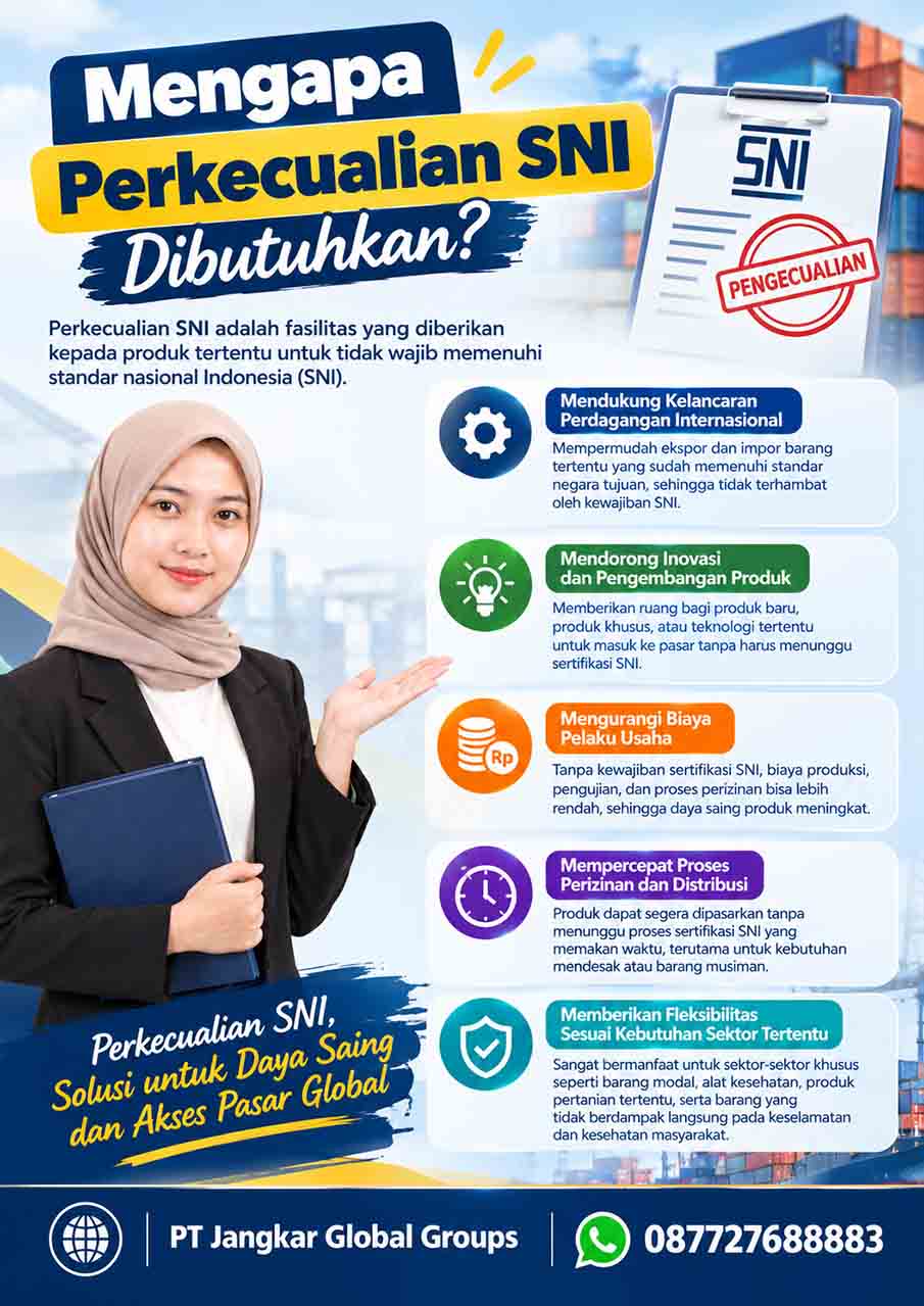 Mengapa Perkecualian SNI Dibutuhkan