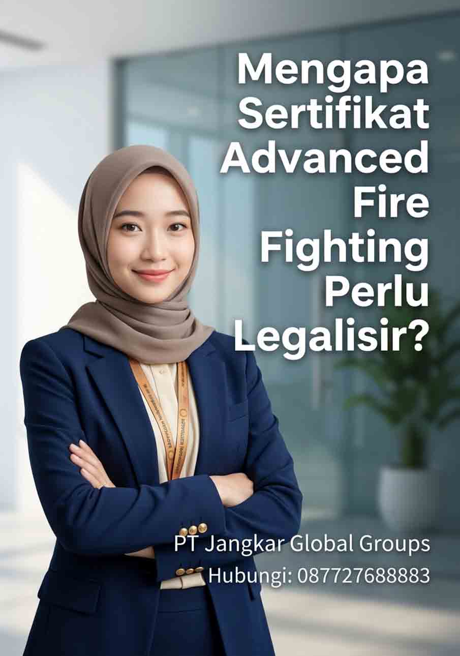 Mengapa Sertifikat Advanced Fire Fighting Perlu Legalisir