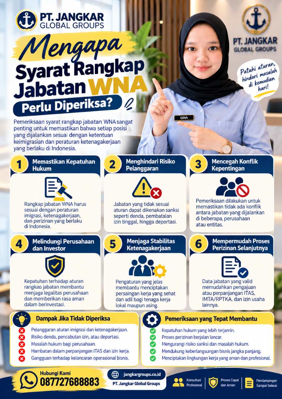 Mengapa Syarat Rangkap Jabatan WNA Perlu Diperiksa? Mengapa Syarat Rangkap Jabatan WNA Perlu Diperiksa?