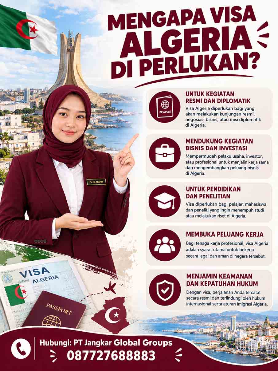Mengapa Visa Algeria Di perlukan Mengapa Visa Algeria Di perlukan