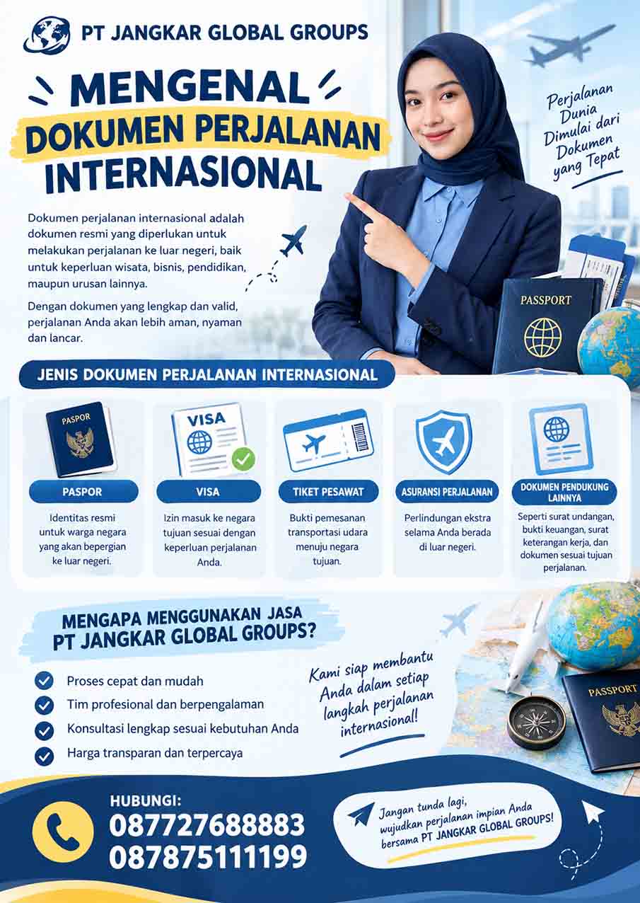 Mengenal Dokumen Perjalanan Internasional