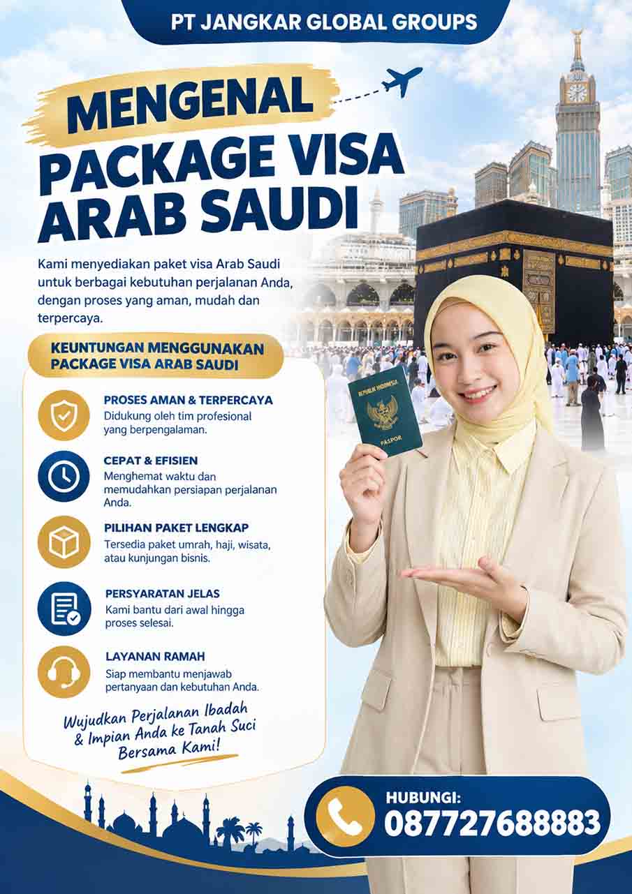Mengenal Package Visa Arab Saudi