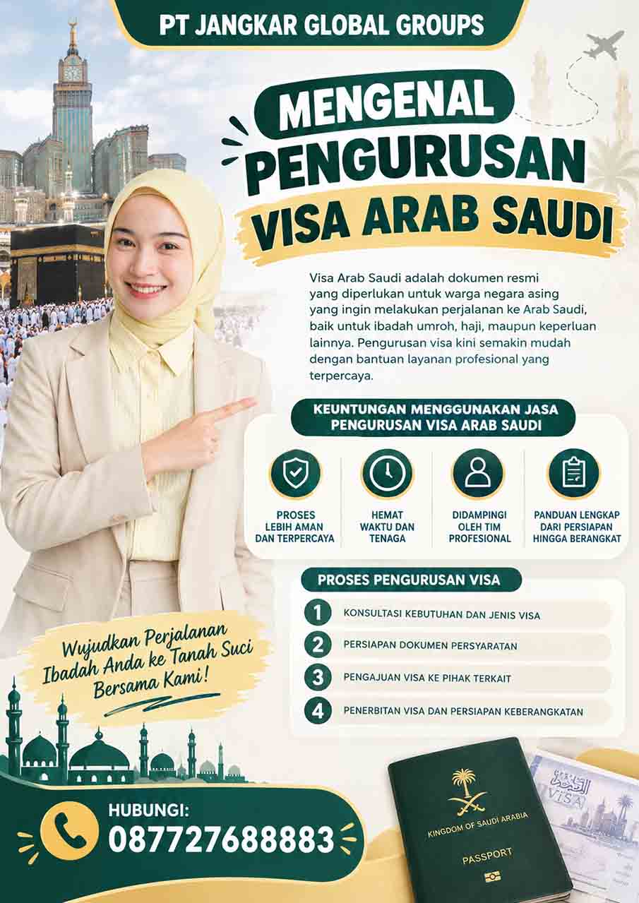 Mengenal Pengurusan Visa Arab Saudi