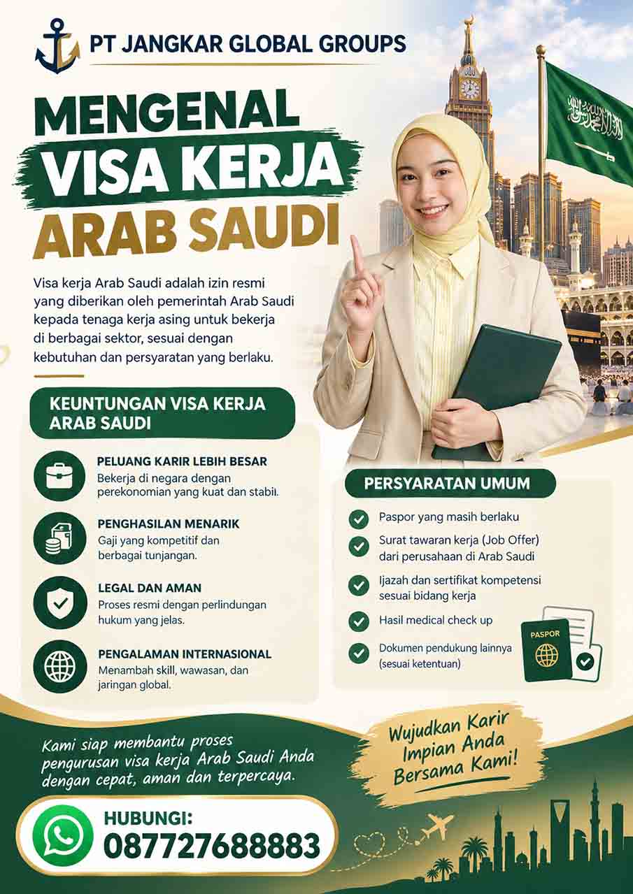 Mengenal Visa Kerja Arab Saudi