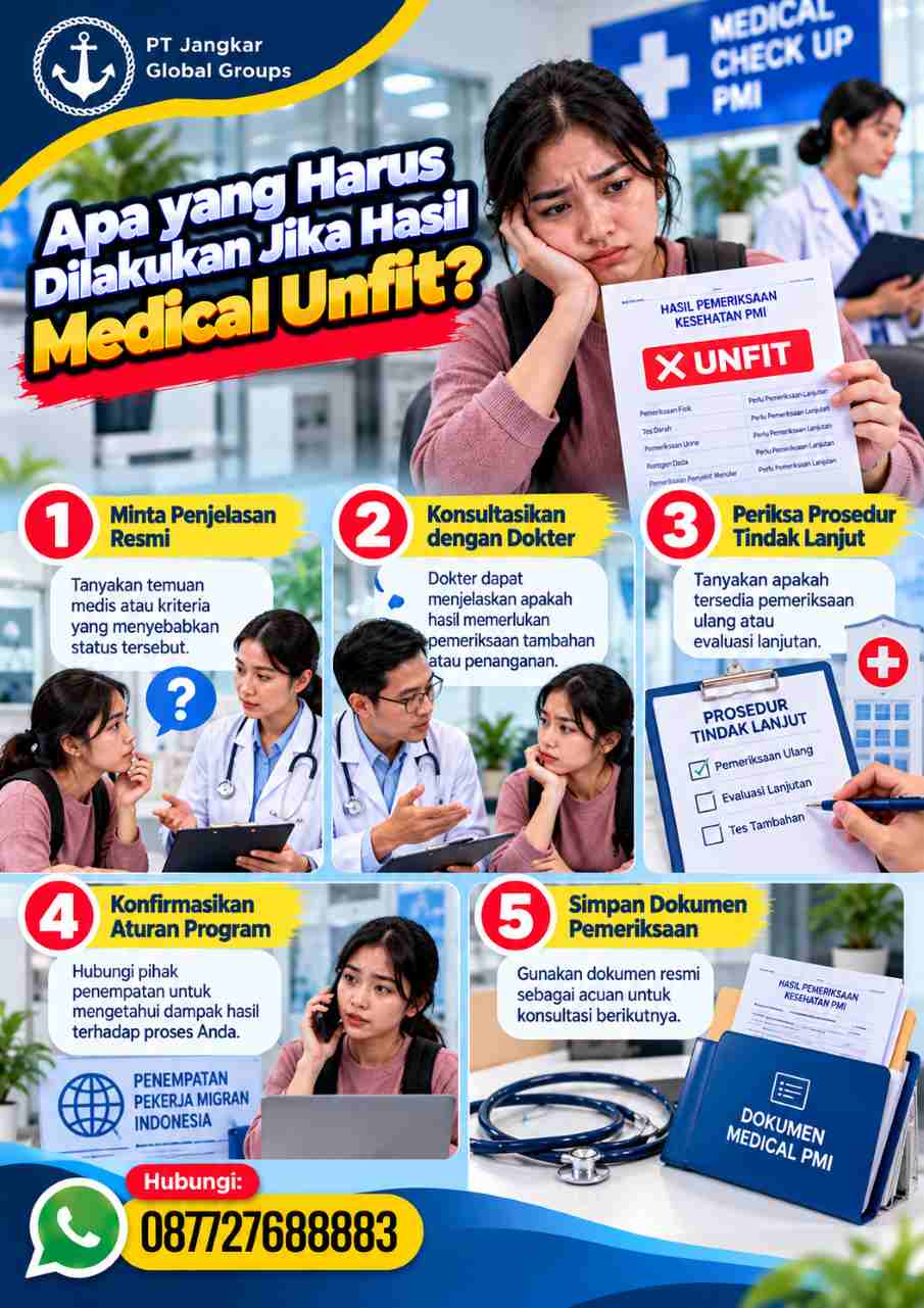 Menghadapi Hasil Medical Unfit PMI