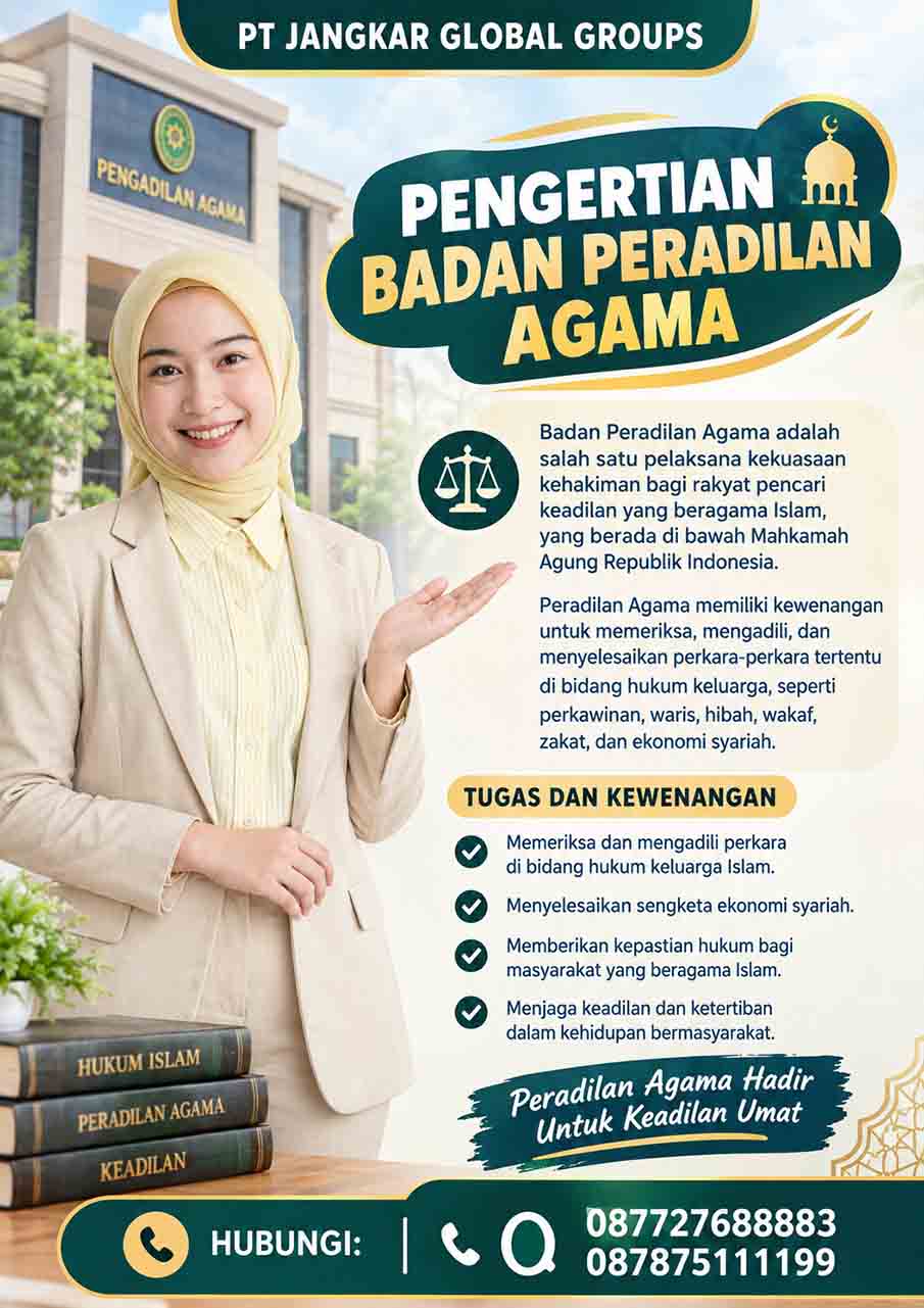 Pengertian Badan Peradilan Agama