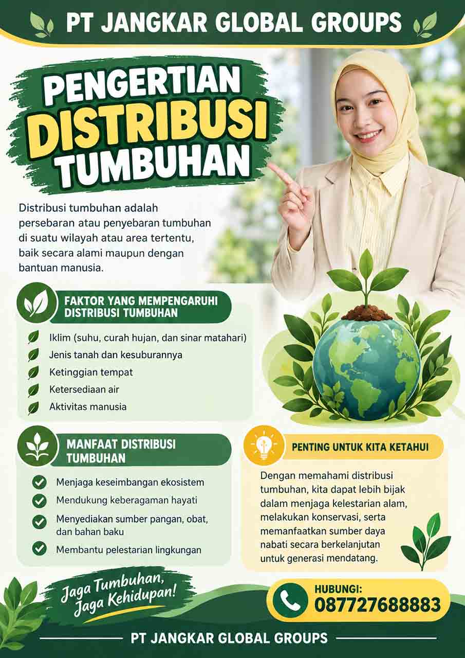 Pengertian Distribusi Tumbuhan