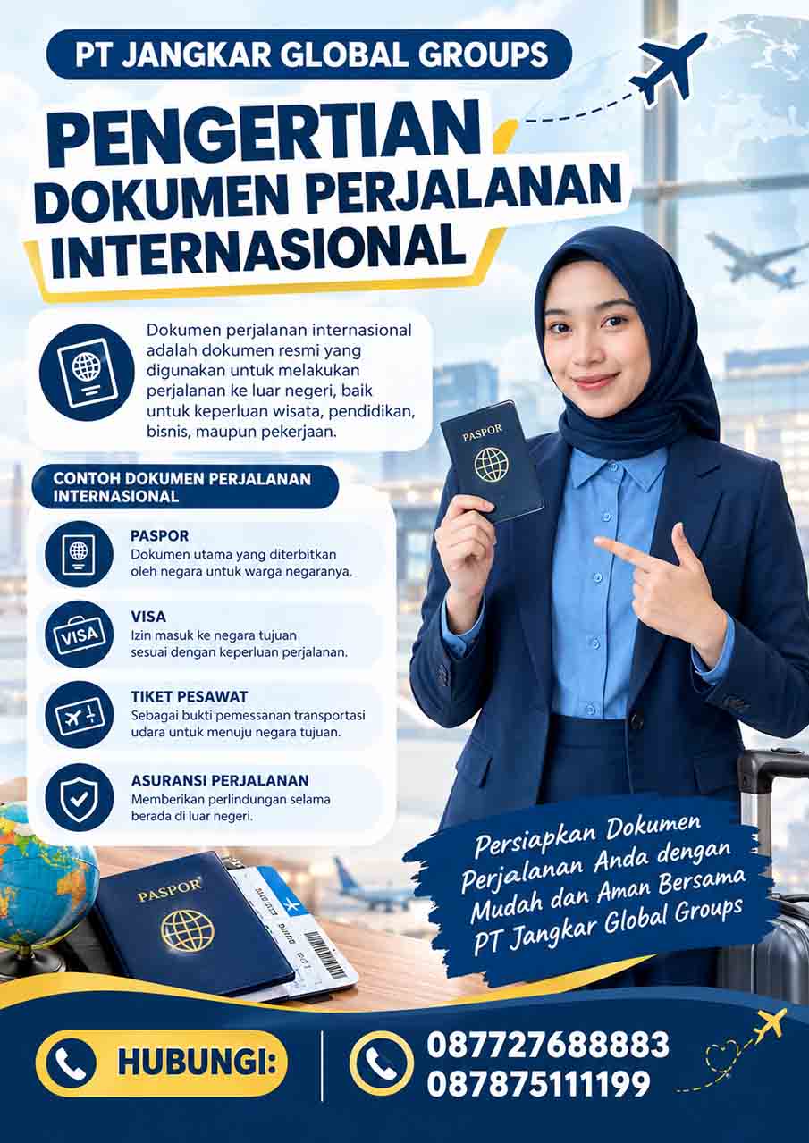 Pengertian Dokumen Perjalanan Internasional