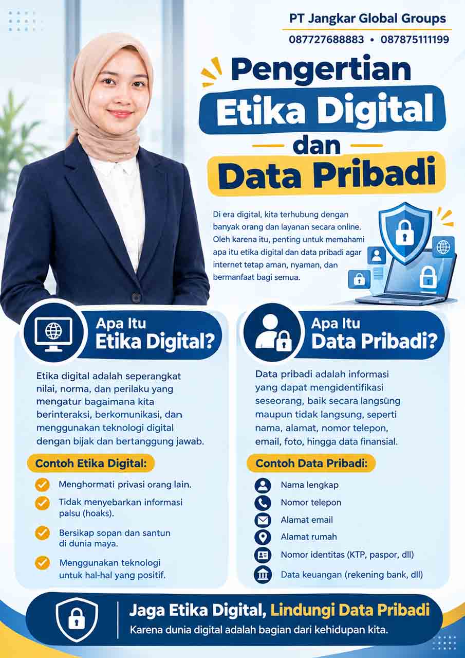 Pengertian Etika Digital dan Data Pribadi