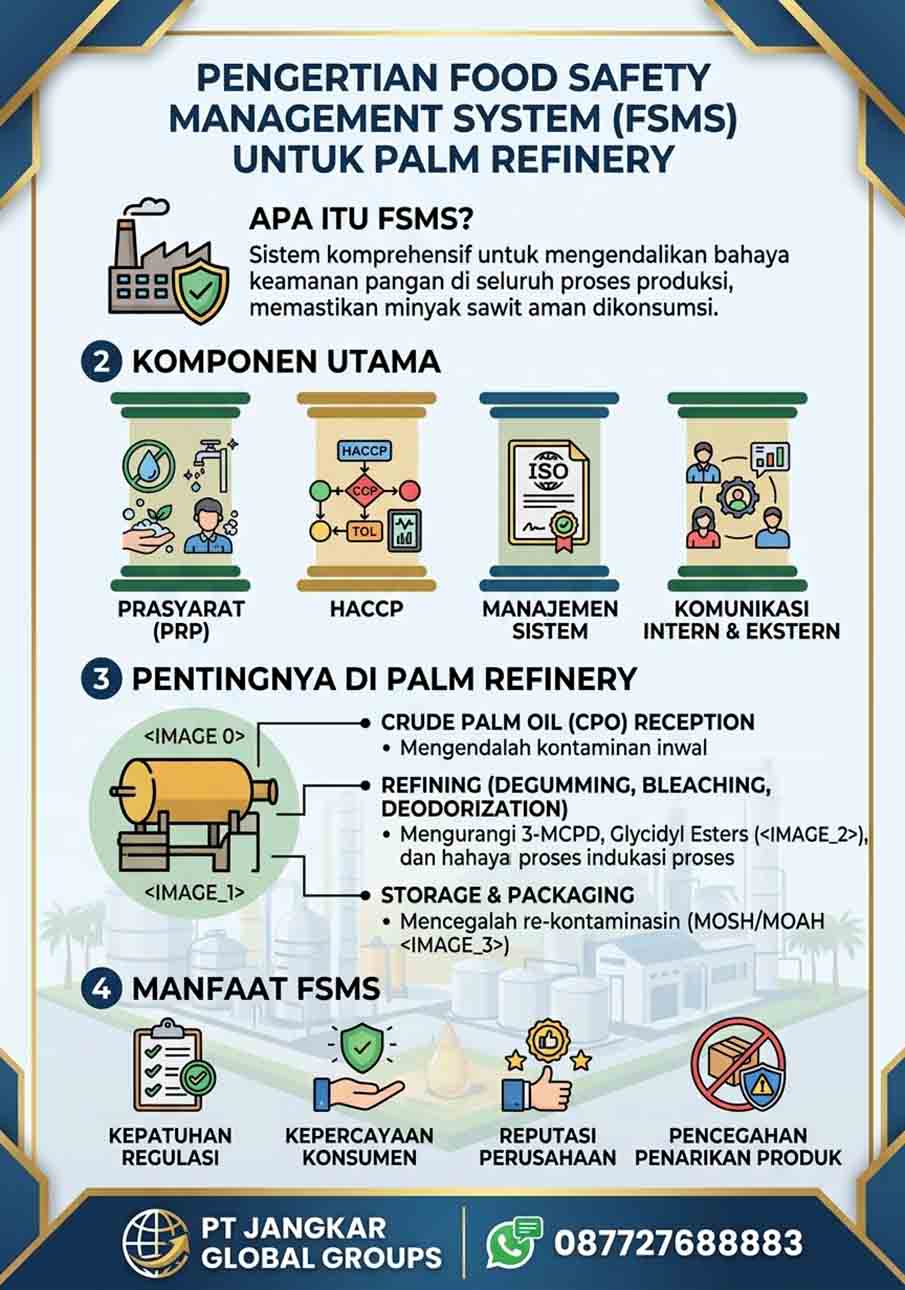 Pengertian Food Safety Management System untuk Palm Refinery