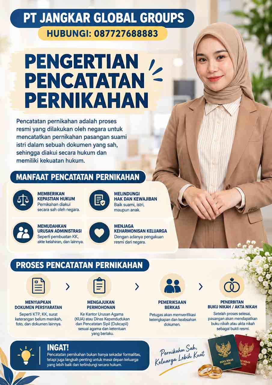 Pengertian Pencatatan Pernikahan