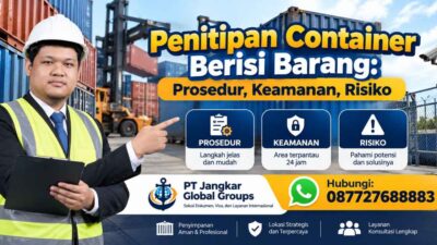 Penitipan Container Berisi Barang Prosedur, Keamanan, Risiko