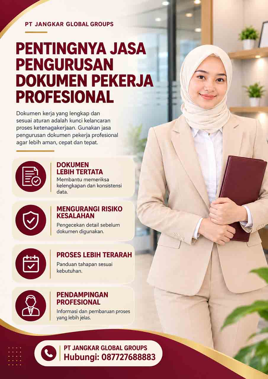 Pentingnya Jasa Pengurusan Dokumen Pekerja Profesional