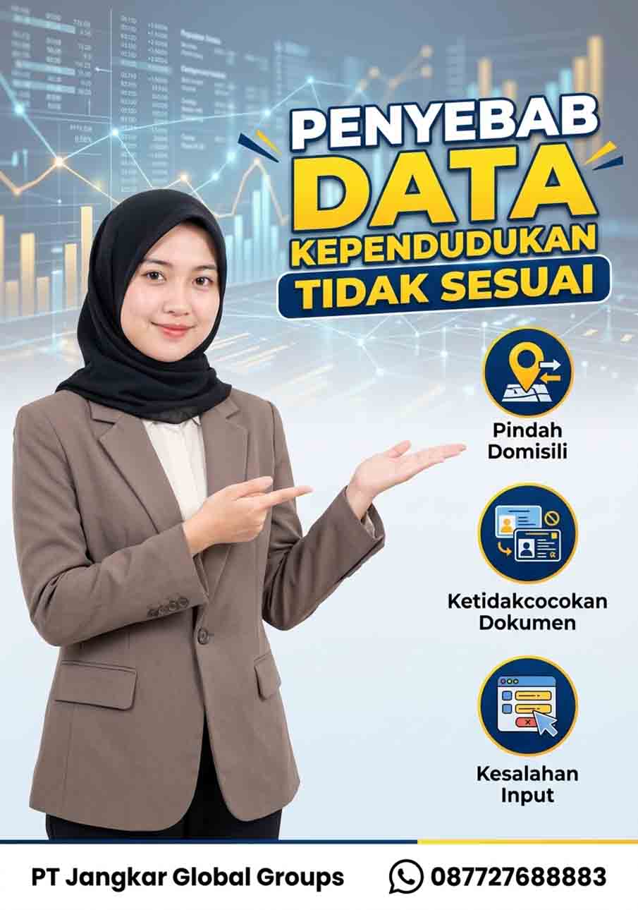 Penyebab Data Kependudukan Tidak Sesuai