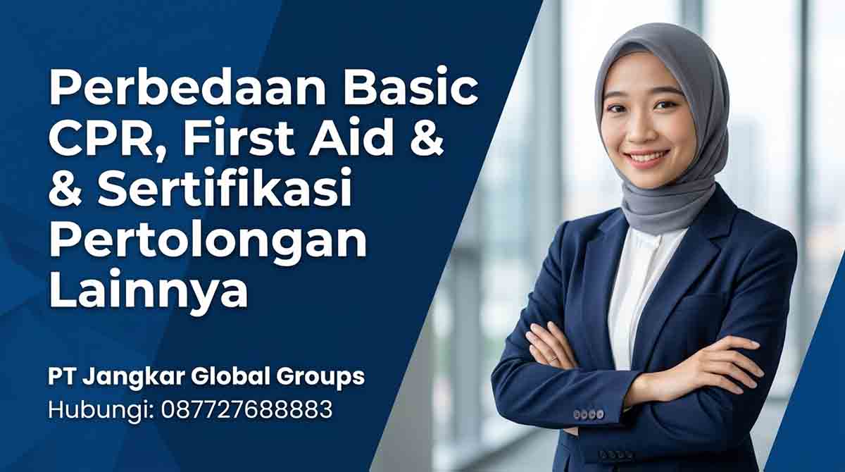 Perbedaan Basic CPR, First Aid & Sertifikasi Pertolongan Lainnya