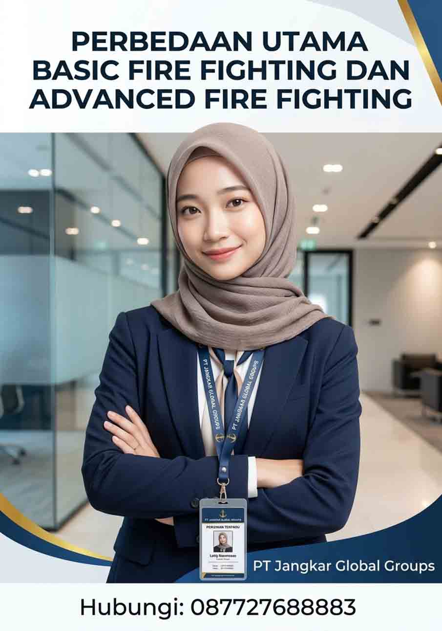 Perbedaan Utama Basic Fire Fighting dan Advanced Fire Fighting
