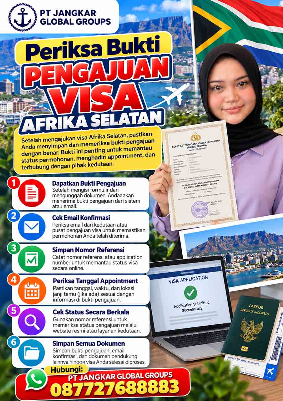 Periksa Bukti Pengajuan Visa Periksa Bukti Pengajuan Visa